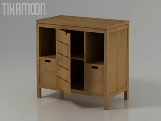 Meuble de salle de bain Serena solo de Tikamoon