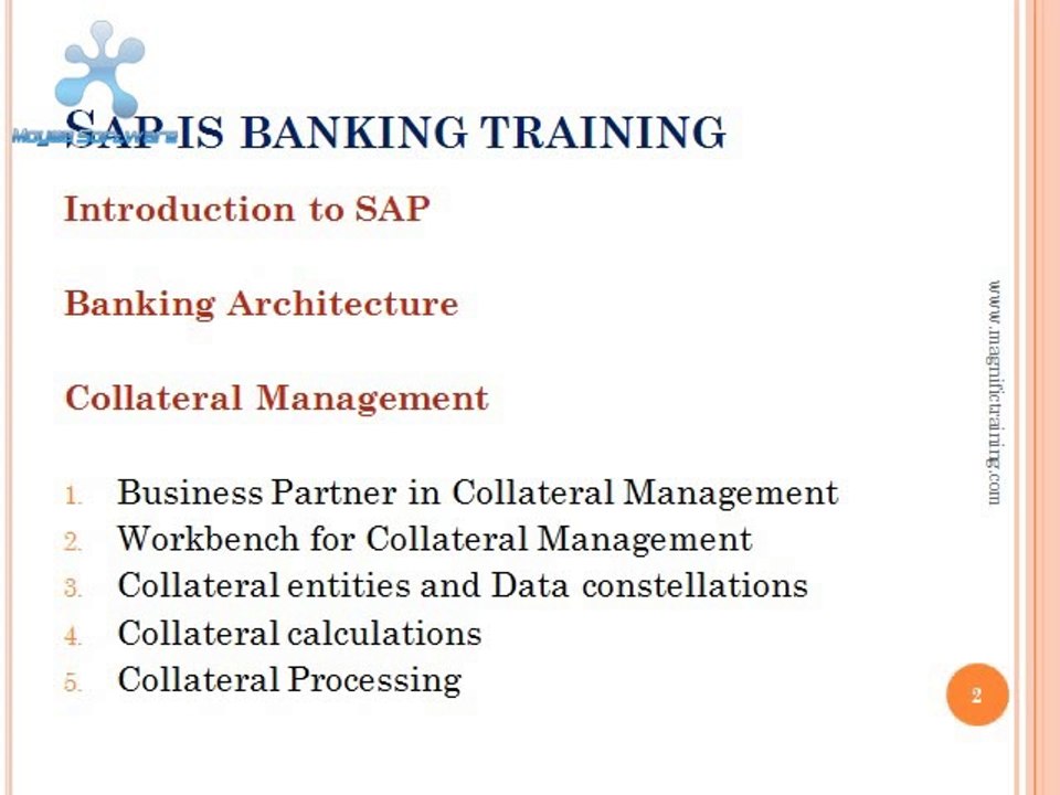 Sap is banking training