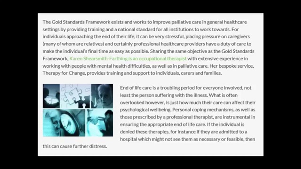 Karen Shearsmith Farthing | Coordinating Services for the Best Palliative Care