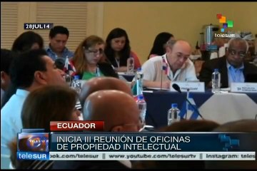 Ecuador: inicia tercera reunión de oficinas de propiedad industrial