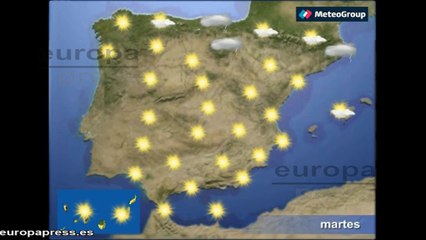 Previsión del tiempo para este martes 29 de julio