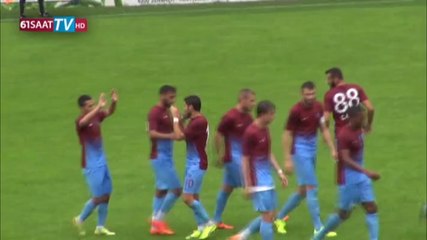 Trabzonspor 2 - 2 Lokomotif Taşkent / GOLLER