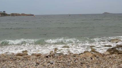 Windsurfing entre Bendor et Bandol