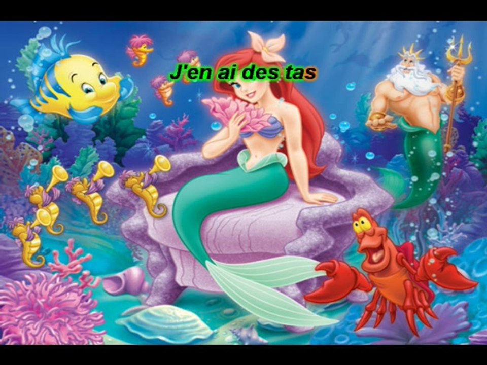 Karaoké - La petite sirene - Partir la-bas