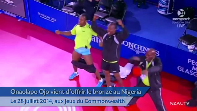L'étonnante célébration d'un joueur nigérian au tennis de table