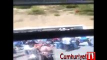Ümraniye'deki otobüs kazasının hemen sonrası cep telefonunda