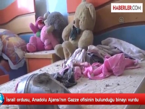İsrail, AA Ofisinin Bulunduğu Binayı Bombaladı