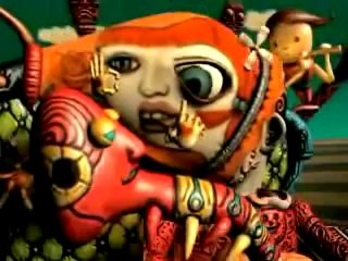 Creepy random japanese animation.