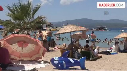 Günübirlik tatilciler plajları doldurdu -