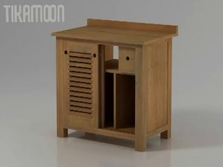 Meuble salle de bain Coline Solo de Tikamoon