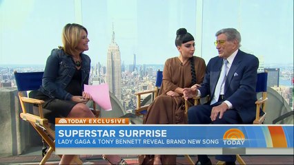 Lady Gaga & Tony Bennett Today Show CTC Special Announcement