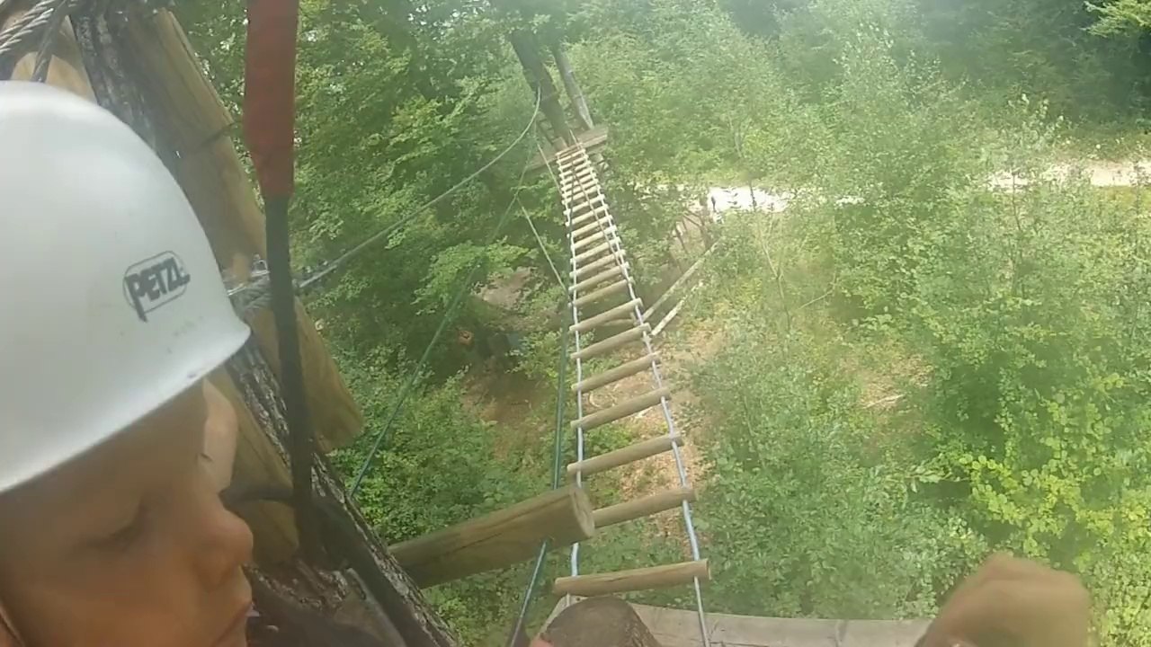 Accrobranche aux Dronières : parcours découverte