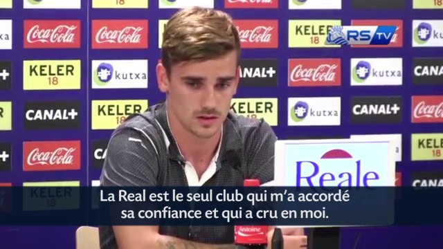 Les adieux émouvants d'Antoine Griezmann à la Real Sociedad