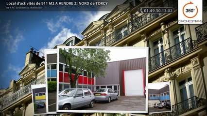 Local d'activités de 911 M2 A VENDRE ZI NORD de TORCY