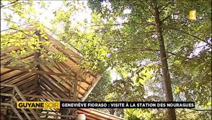 Geneviève Fioraso : visite station CNRS