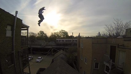 GoPro presents Epic Roof Jump - Stuntman