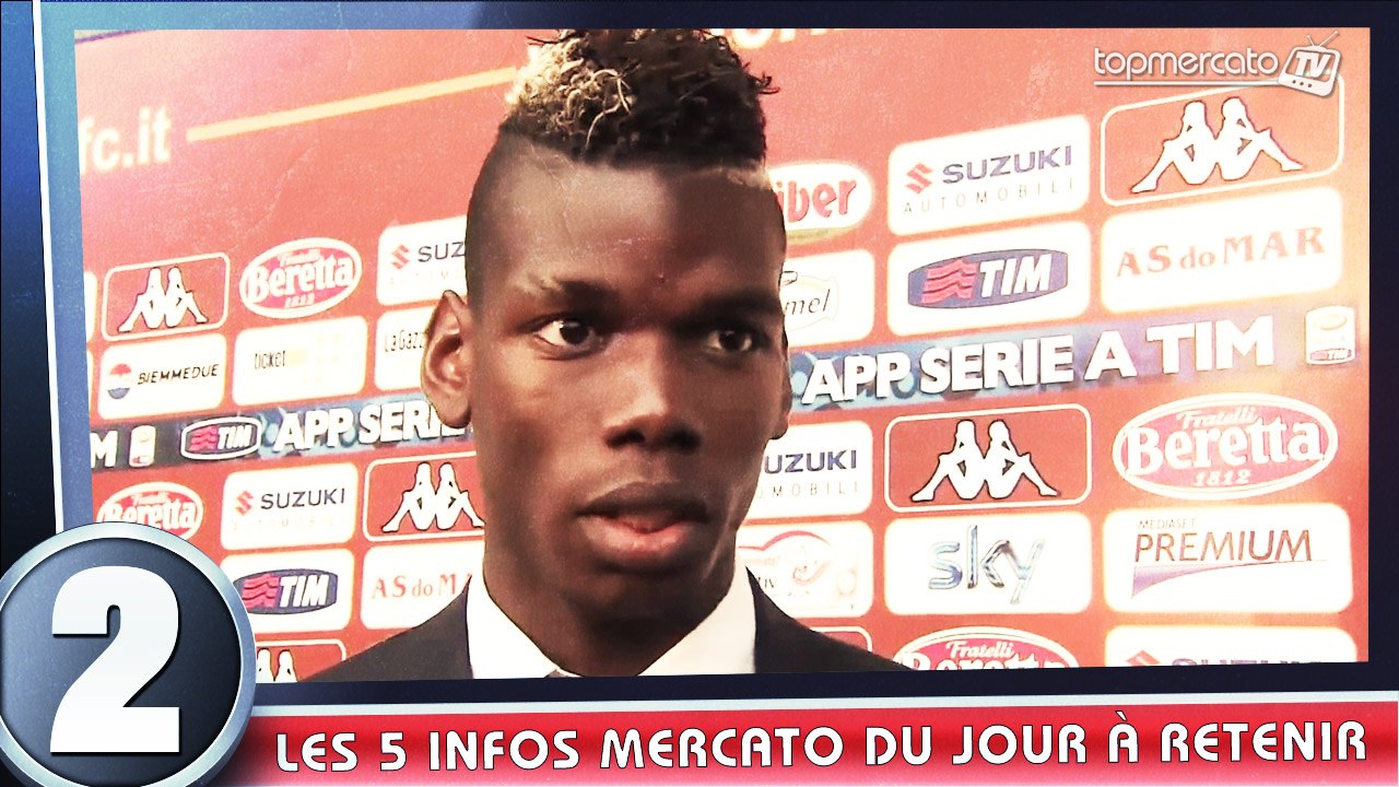 Pogba devrait rester, Cavani à Manchester United ? Les 5 infos mercato à retenir du jour !