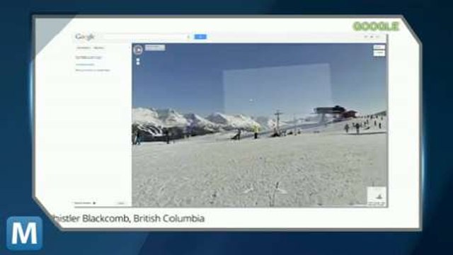 Google Street View Lets You Navigate Ski Slopes