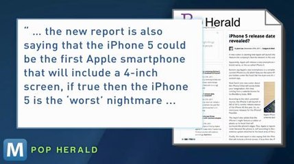 iPhone 5 Rumors, Let Round 2 Begin