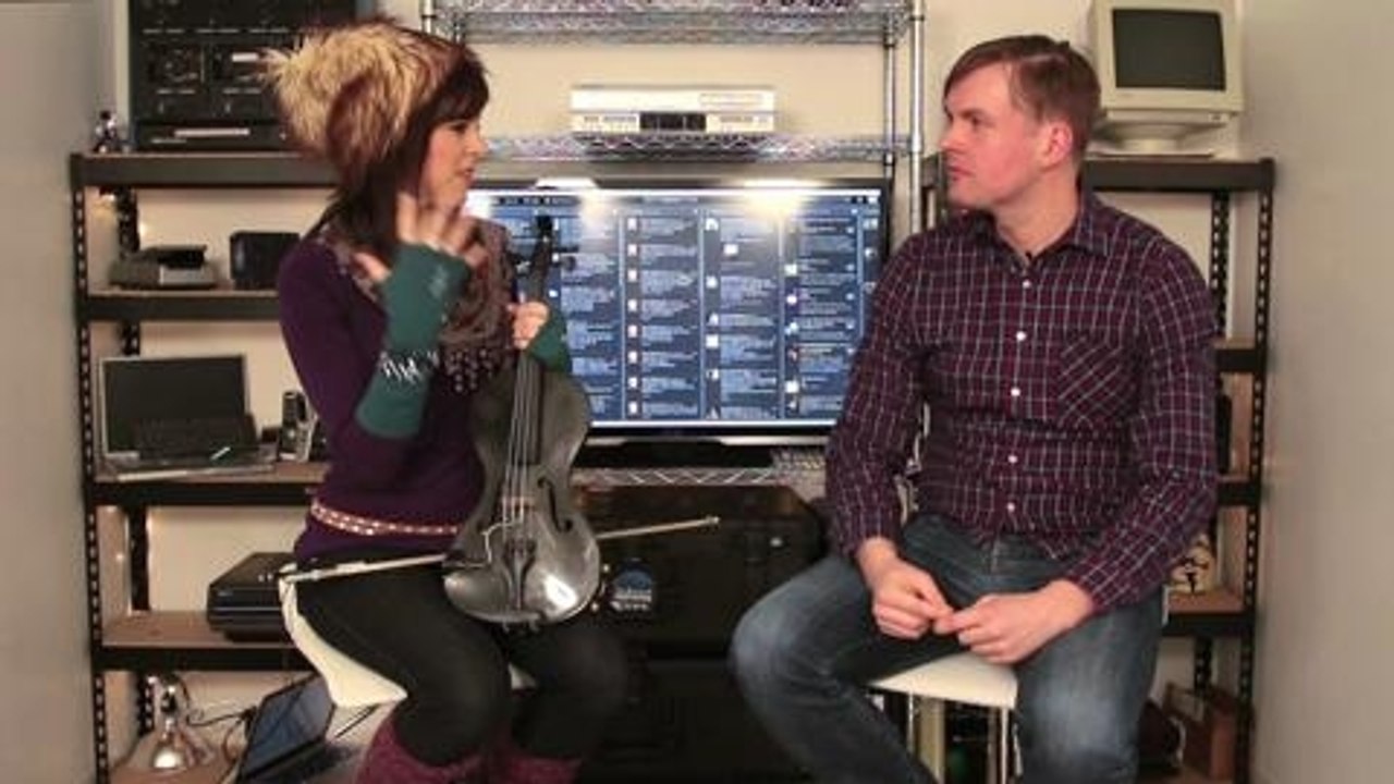 Dubstep Violinist Lindsey Stirling Won't Fit Inside Your Box
