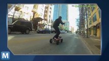 Don't Wipeout on This Teched-Out, Kinect-Controlled Longboard