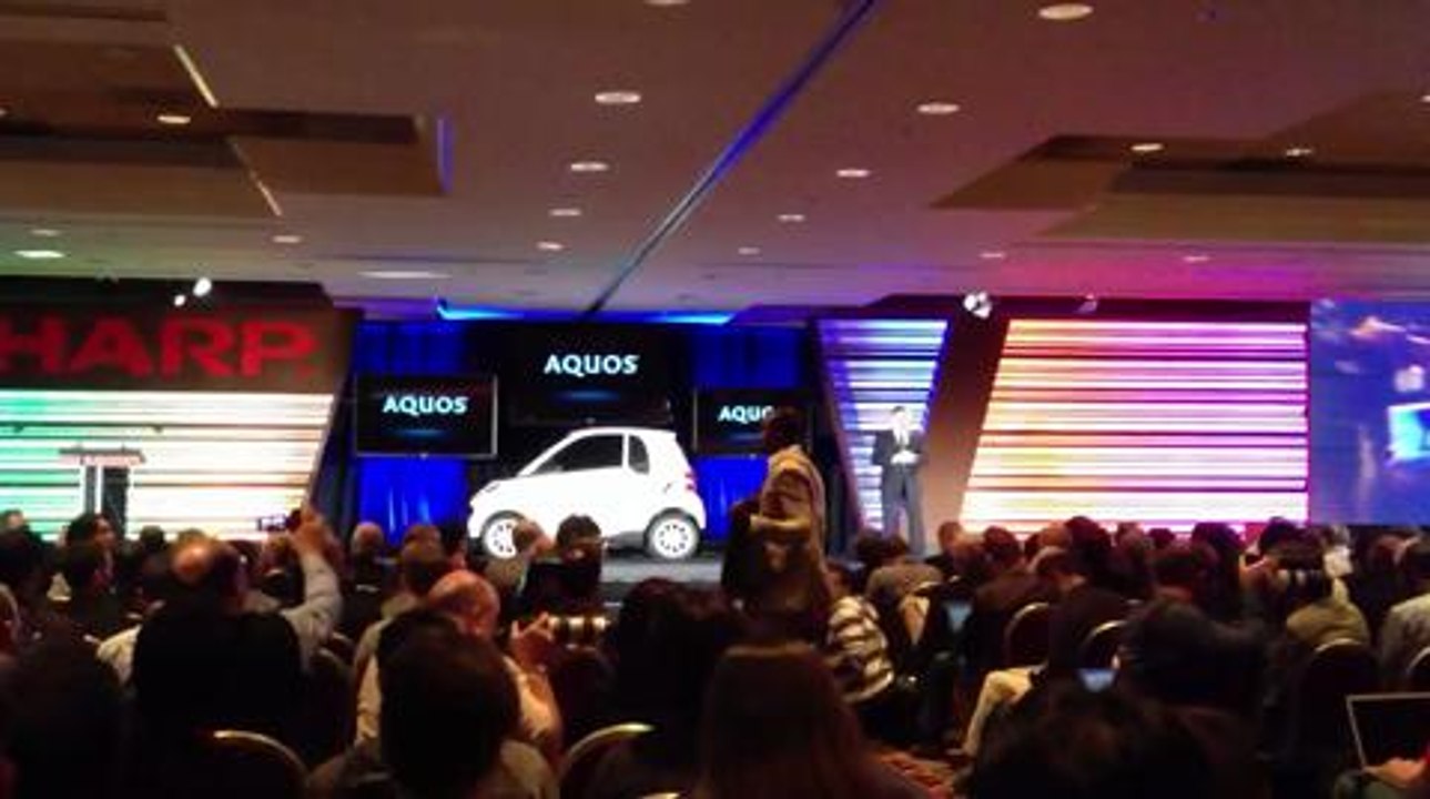 Sharp Shows Off Aquos Freestyle HDTVs