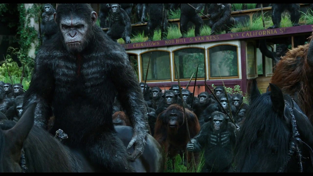 La Planète des Singes : L'Affrontement - Extrait 'Les singes ne veulent pas la guerre' [VF|HD1080p]