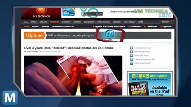 Your Deleted Facebook Photos Remain Online for 'Years'