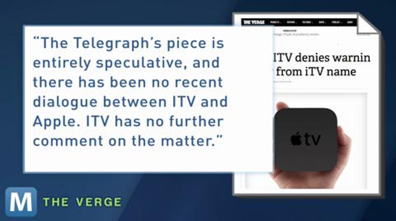 Did UK’s ITV Warn Apple Against Rumored ‘iTV’ Name?