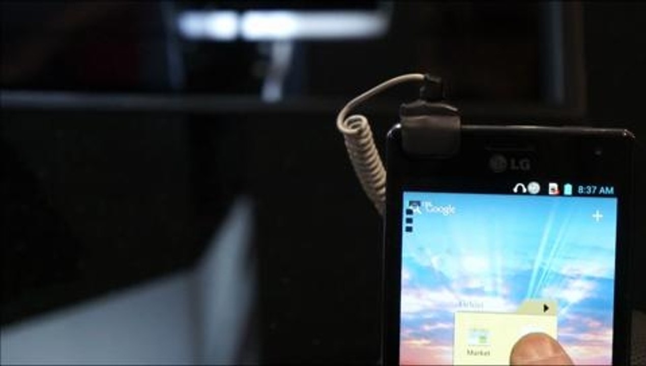 LG Quad-core 4X HD Smartphone Hands On