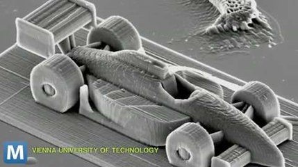 Researchers Make Nano-Sized Replicas With 3D Laser Printer