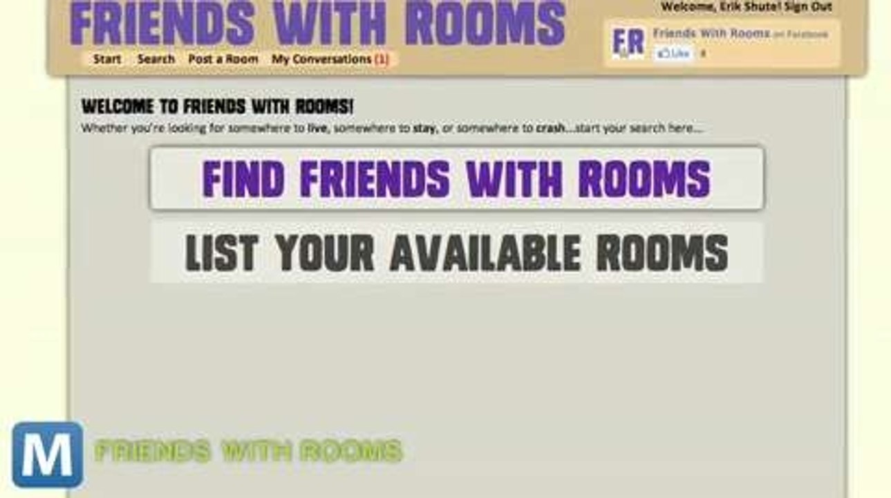 'Friends With Rooms' Helps You Find Roommates on Facebook