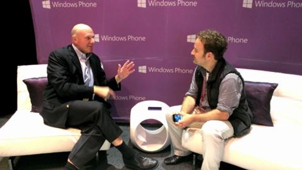 Steve Ballmer Talks About the Windows Phone