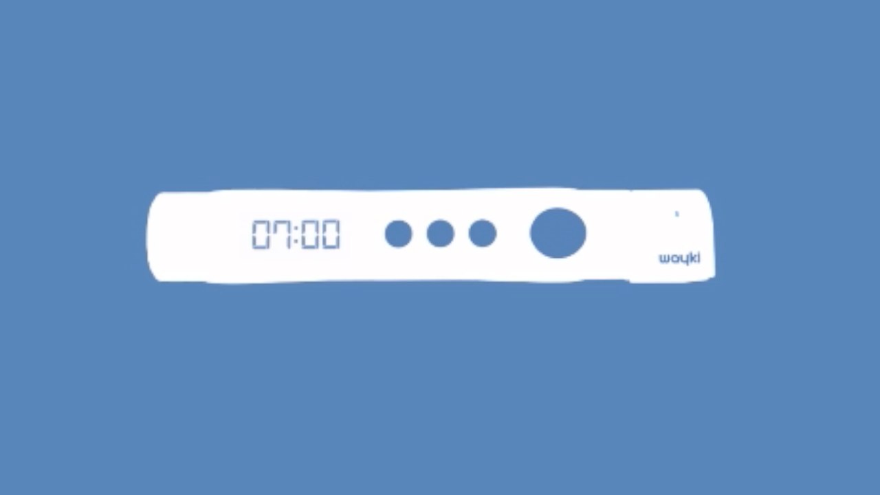 Combo Toothbrush and Alarm Clock Wakes You Up, Gets You Brushing