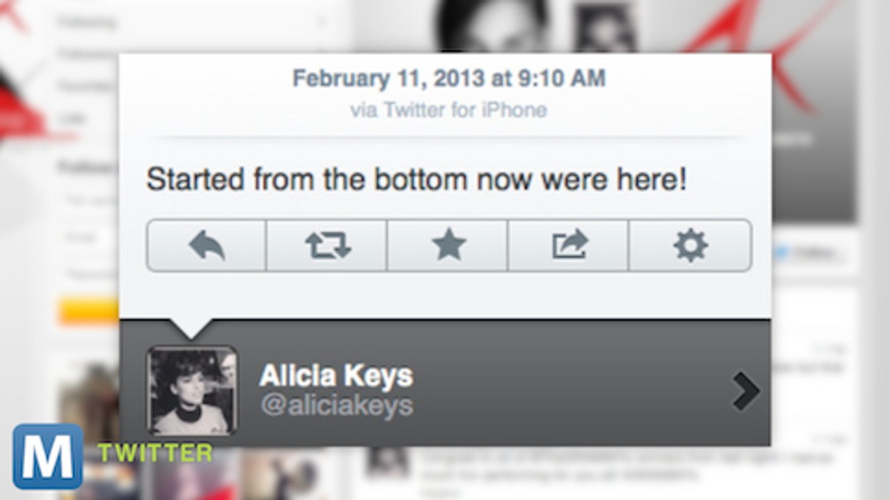 Did Blackberry Creative Director Alicia Keys Send a Tweet from an iPhone?