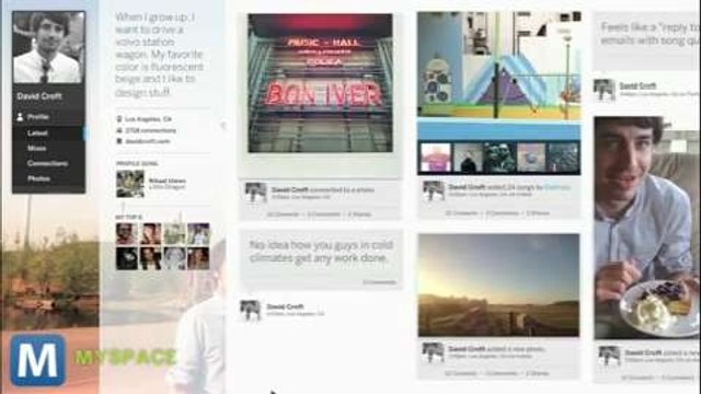 Justin Timberlake Shows Off All-New MySpace