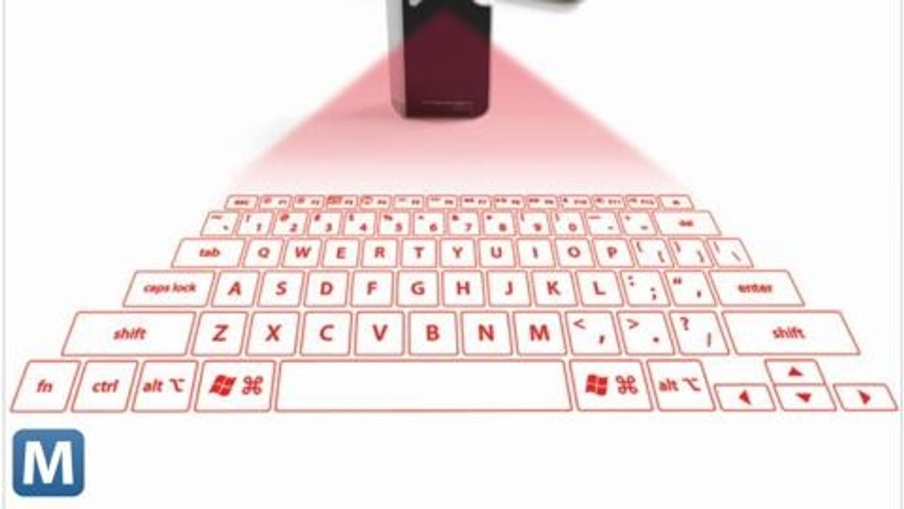 A Keychain-Sized Projectable Keyboard for Your Phone - video Dailymotion
