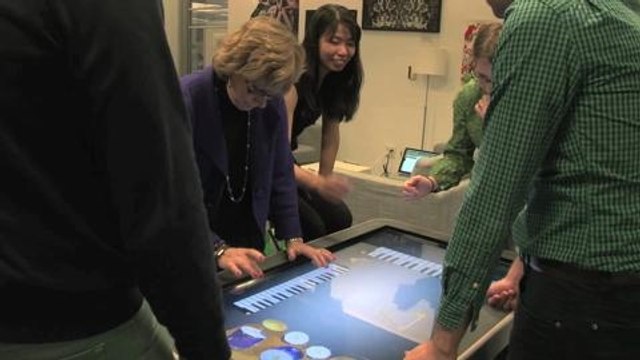 Active Table Makes Group Learning Interactive