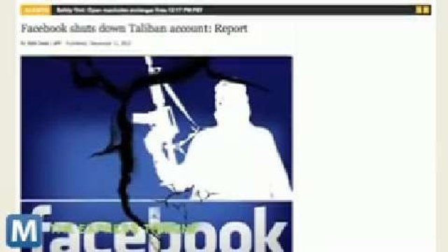 Facebook Shuts Down Pakistani Taliban Page