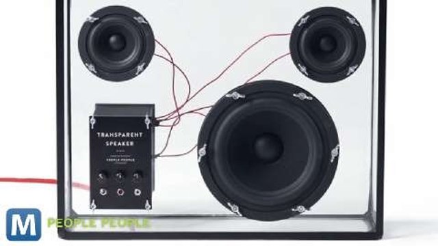 Transparent Speaker Brings Hi-Fi Sound and Hides the Rest