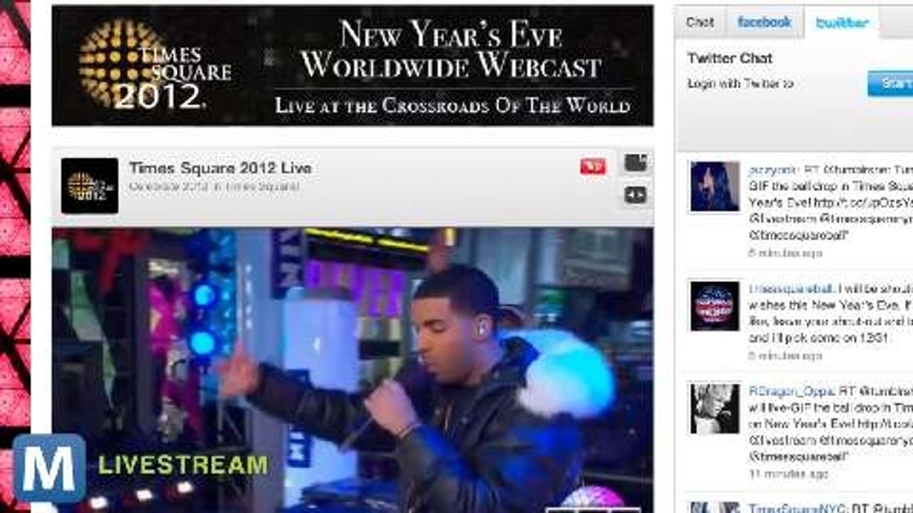 Countdown to the 4th Annual Livestream of Time’s Square Ball Drop