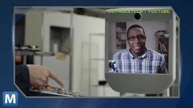 Mobile Video-Conferencing Robot Brings Remote Workers Into the Office