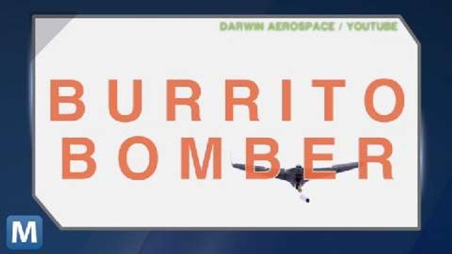 Unmanned Drone Takes to the Sky to Deliver Burritos