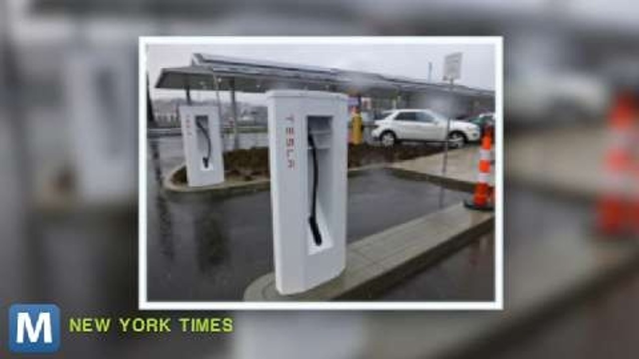 Tesla Launches First Electric Charging Stations on East Coast