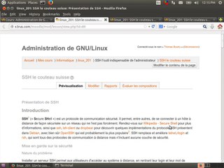 Administration de GNU/Linux (Linux201 cours 15)