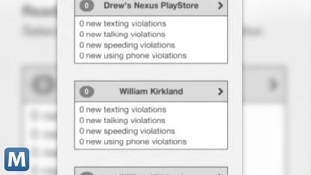 App Uses Parents’ Scare Tactics to Curb Texting and Driving