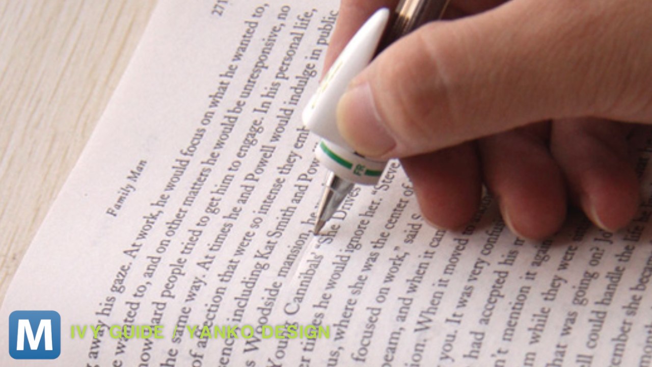 Pen-Mounted Gadget Translates Text As You Read
