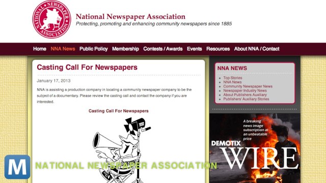 NBC Scouts Local Newspapers for Reality Show