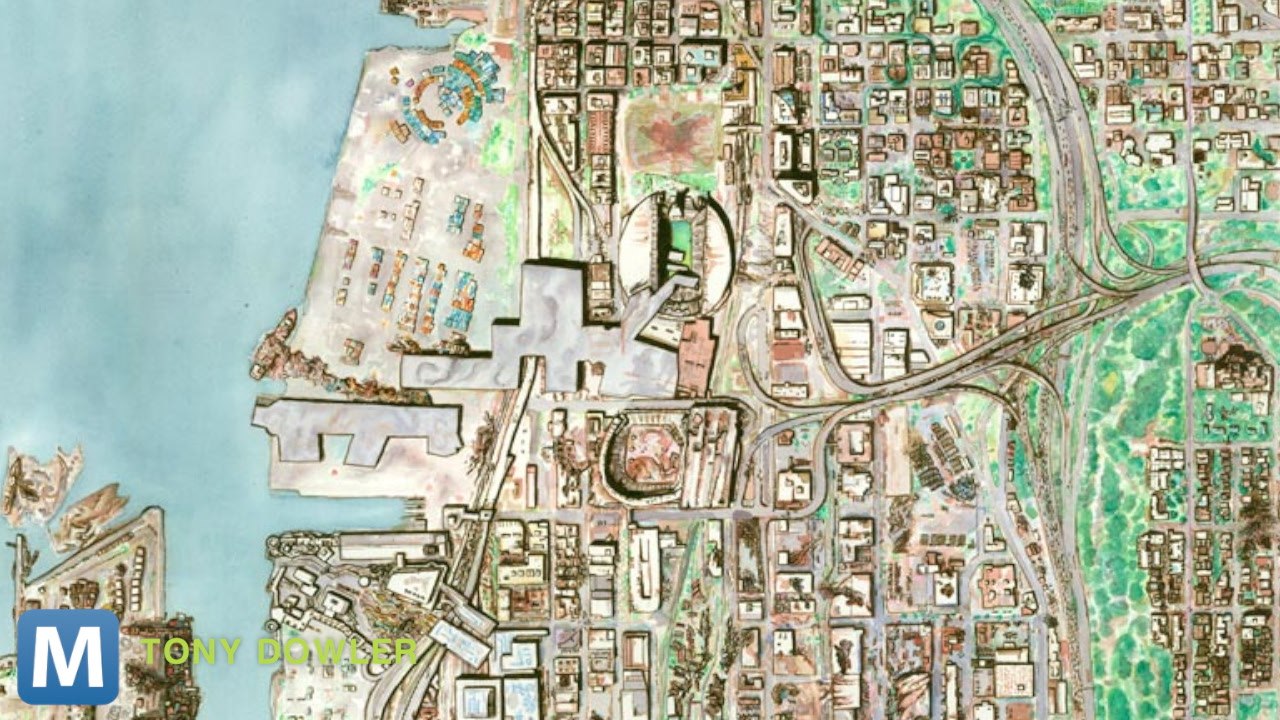 Artist Creates Doomsday Map and Guide for Post-Apocalyptic Seattle
