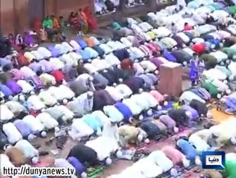 Dunya News-Muslims of China, India and Bangladesh celebrate Eid today with religious zeal